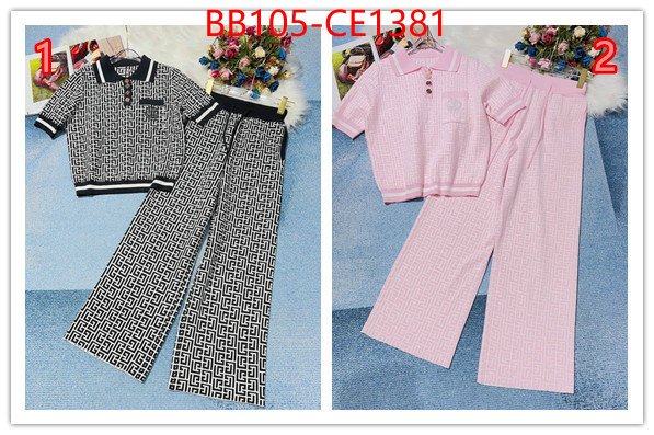 Clothing-Fendi,perfect , ID: CE1381,$: 105USD