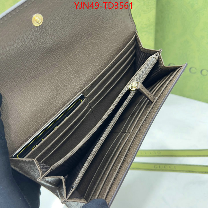 Gucci Bags(4A)-Wallet-,website to buy replica ,ID: TD3561,$: 49USD