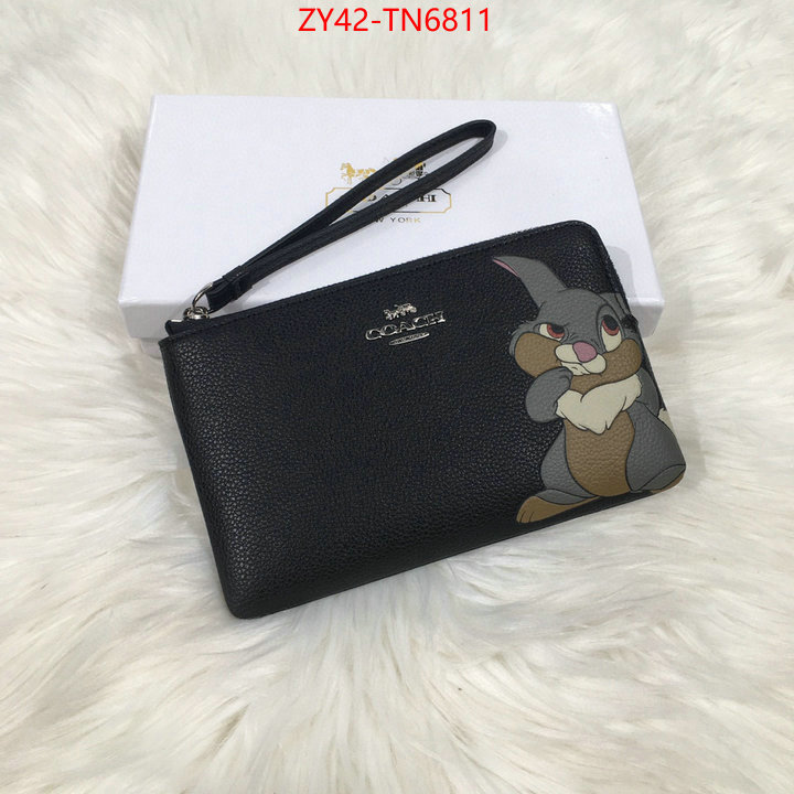Coach Bags(4A)-Wallet,where can you buy a replica ,ID: TN6811,$: 42USD