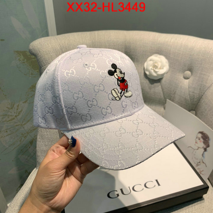 Cap (Hat)-Gucci,where to buy fakes , ID: HL3449,$: 32USD