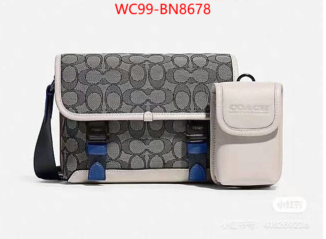 Coach Bags(4A)-Diagonal,ID: BN8678,$: 99USD