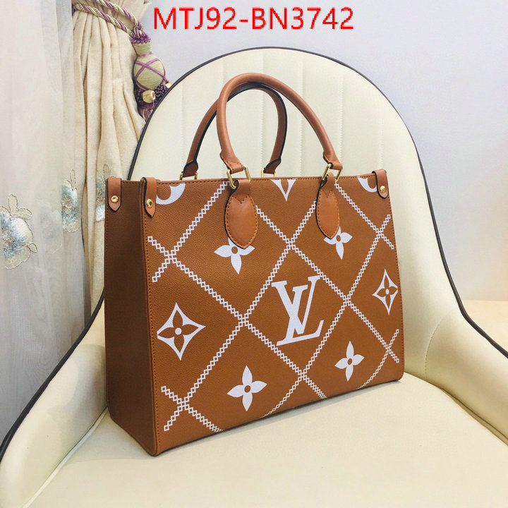 LV Bags(4A)-Handbag Collection-,ID: BN3742,$: 92USD