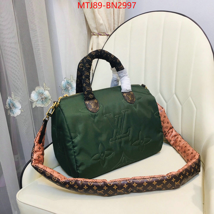 LV Bags(4A)-Speedy-,2023 replica wholesale cheap sales online ,ID: BN2997,$: 89USD