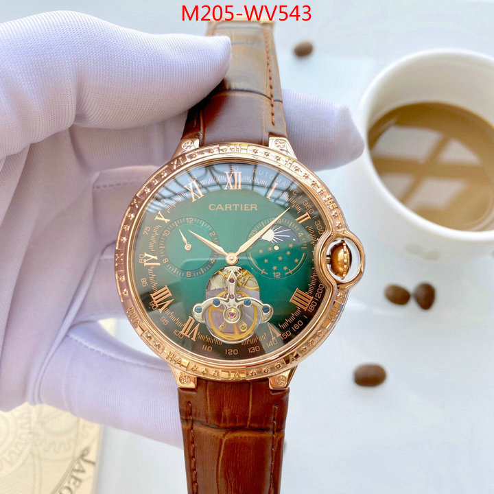 Watch(TOP)-Cartier,the best quality replica , ID: WV543,$:205USD