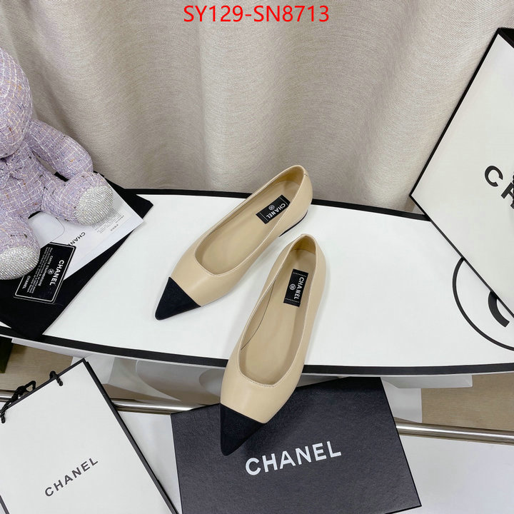 Women Shoes-Chanel,website to buy replica , ID: SN8713,$: 129USD