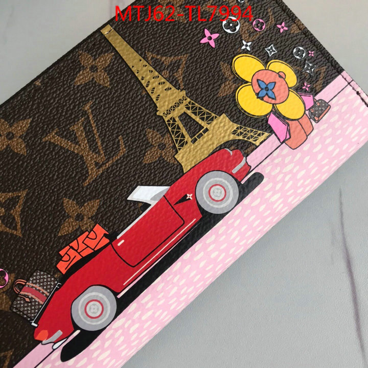 LV Bags(4A)-Wallet,ID: TL7994,$: 62USD