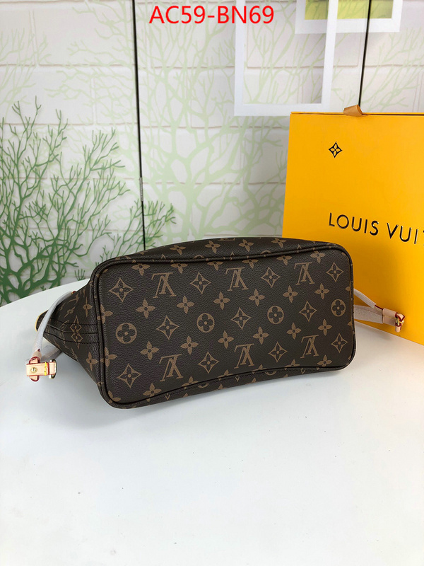 LV Bags(4A)-Neverfull-,online from china designer ,ID: BN69,$: 59USD