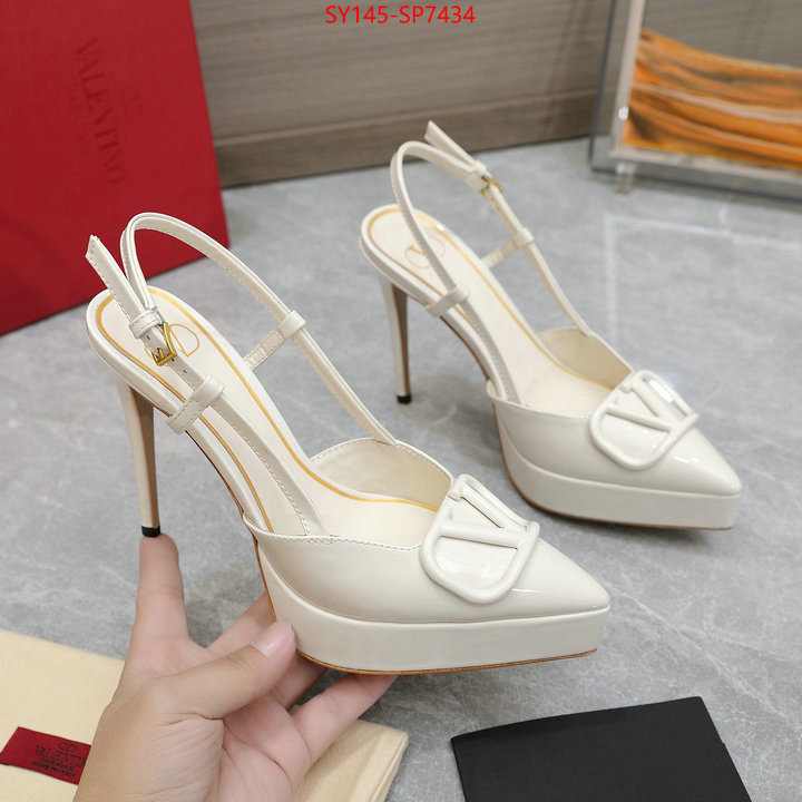 Women Shoes-Valentino,cheap replica , ID: SP7434,$: 145USD