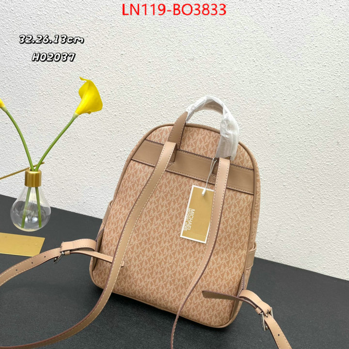 Michael Kors Bags(4A)-Backpack-,fashion replica ,ID: BO3833,$: 119USD