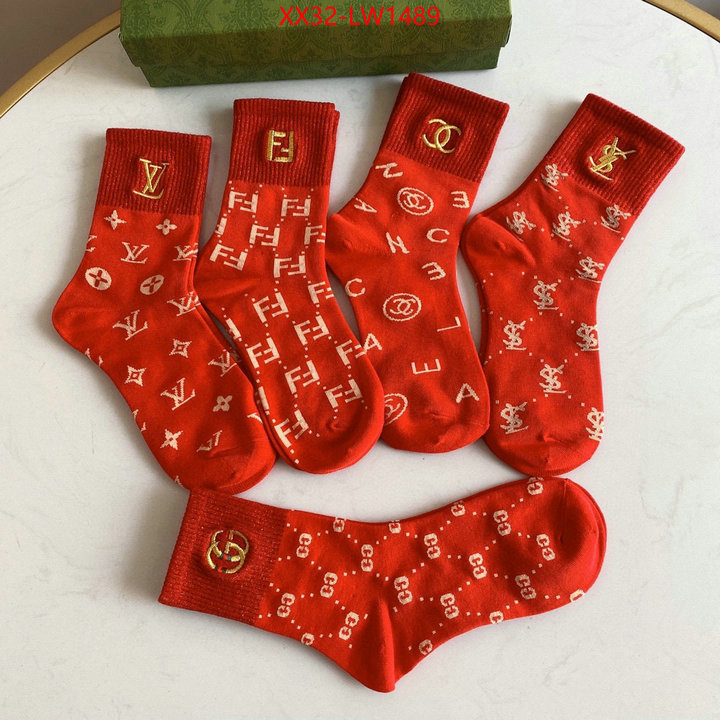 Sock-Gucci,online sales , ID: LW1489,$: 32USD