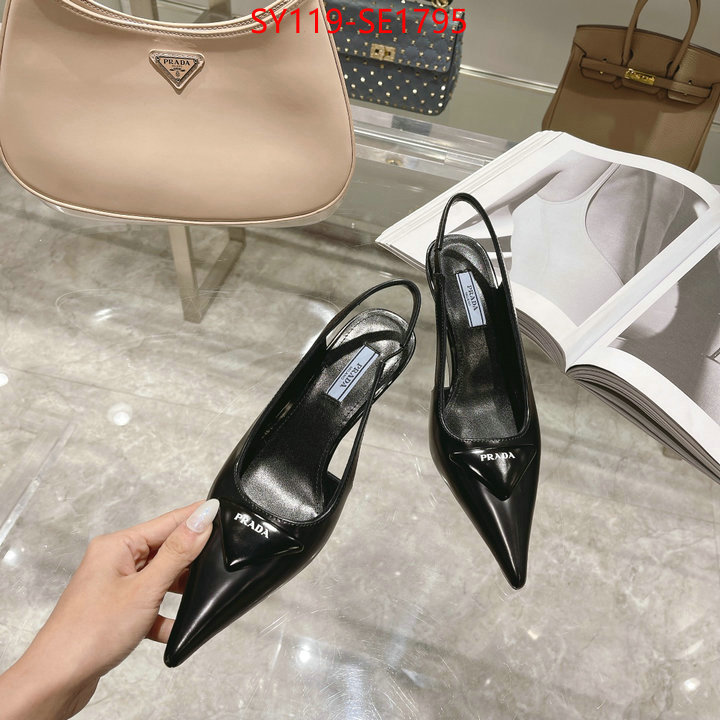 Women Shoes-Prada,for sale cheap now , ID: SE1795,$: 119USD