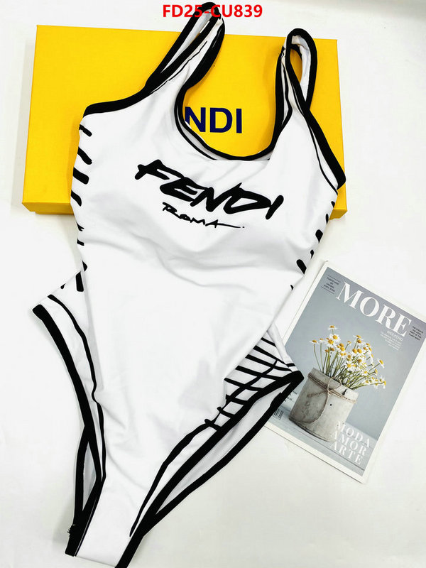 Swimsuit-Fendi,aaaaa+ quality replica , ID: CU839,$: 25USD