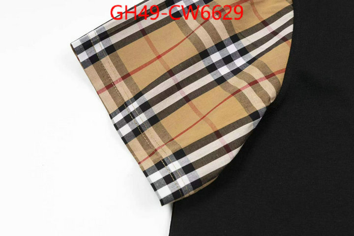 Clothing-Burberry,first top , ID: CW6629,$: 49USD
