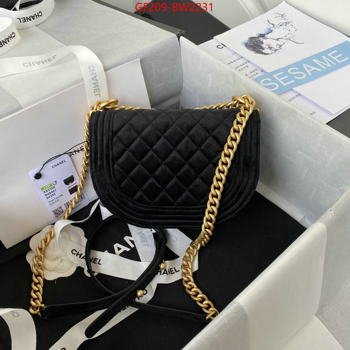 Chanel Bags(TOP)-Diagonal-,ID: BW2231,$: 209USD