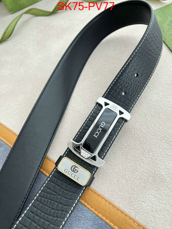 Belts-Gucci,best website for replica , ID: PV77,$: 75USD