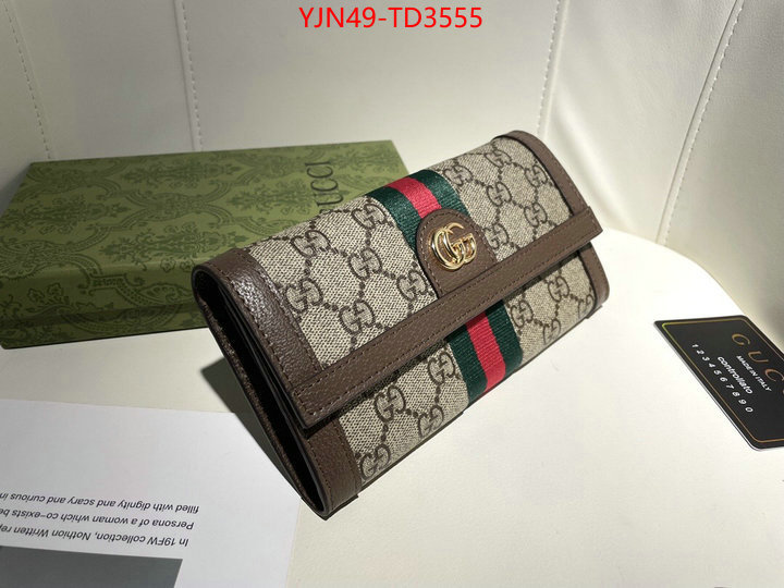 Gucci Bags(4A)-Wallet-,counter quality ,ID: TD3555,$: 49USD