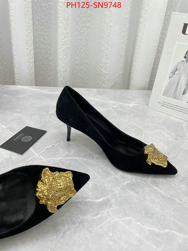 Women Shoes-Versace,aaaaa+ replica designer , ID: SN9748,$: 125USD