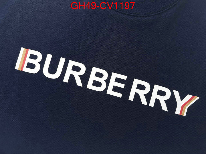 Clothing-Burberry,sellers online , ID: CV1197,$: 49USD