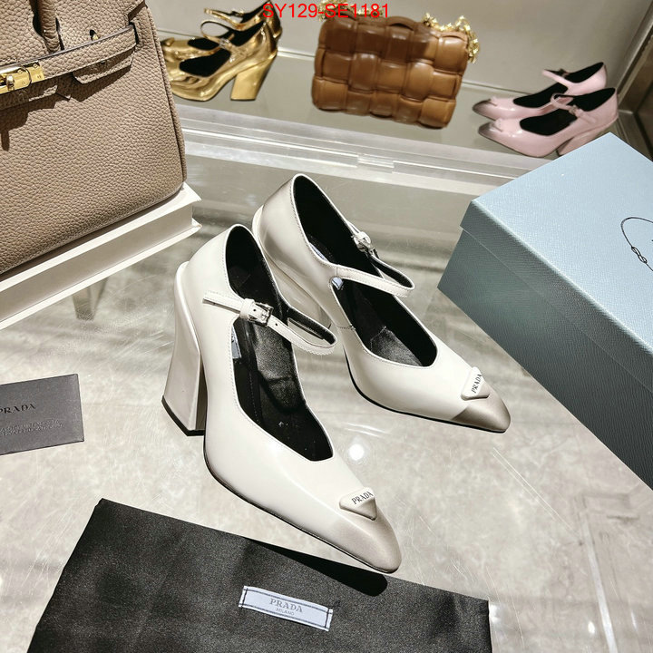 Women Shoes-Prada,customize best quality replica , ID: SE1181,$: 129USD