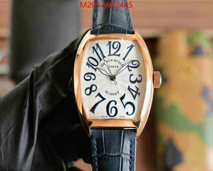 Watch(TOP)-Franck Muller,new 2023 , ID: WE2445,$: 209USD