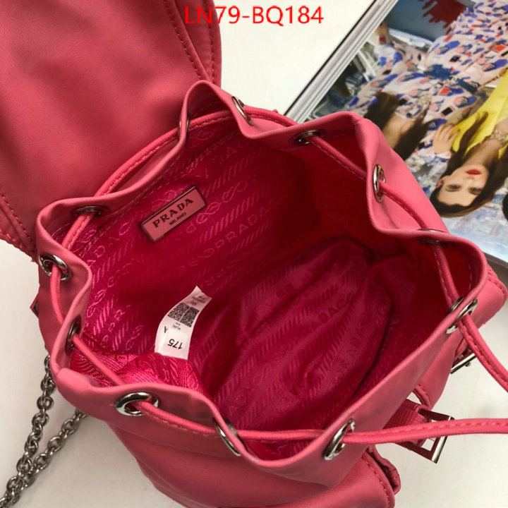 Prada Bags(4A)-Backpack-,what 1:1 replica ,ID: BQ184,$: 119USD