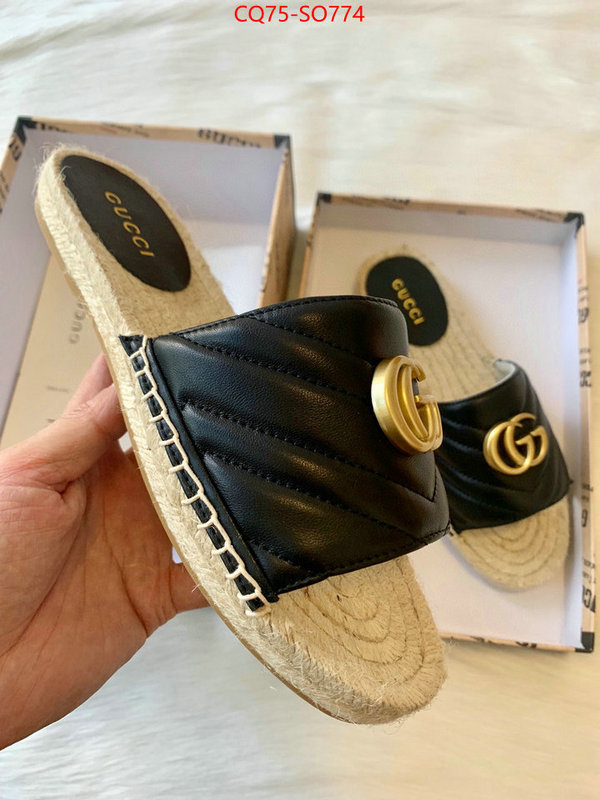 Women Shoes-Gucci,where to find best , ID: SO774,$: 75USD