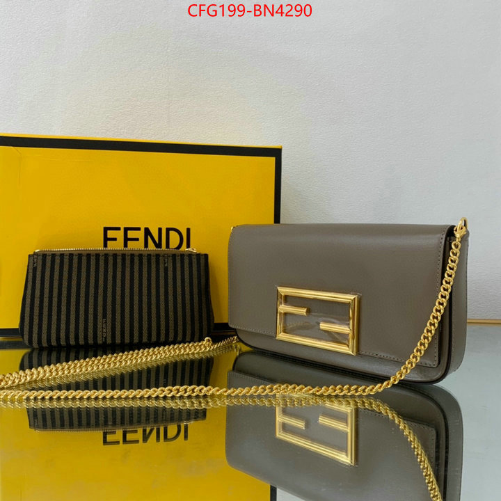 Fendi Bags(TOP)-Baguette,replica 2023 perfect luxury ,ID: BN4290,$: 199USD