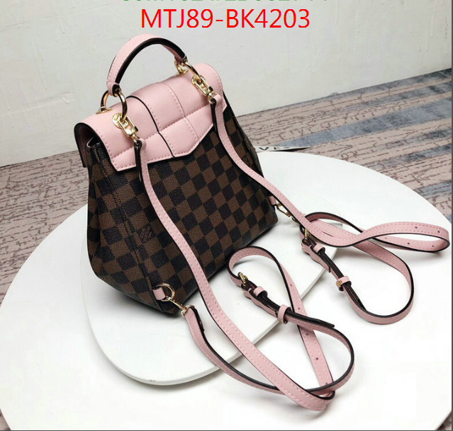 LV Bags(4A)-Backpack-,ID: BK4203,$: 89USD