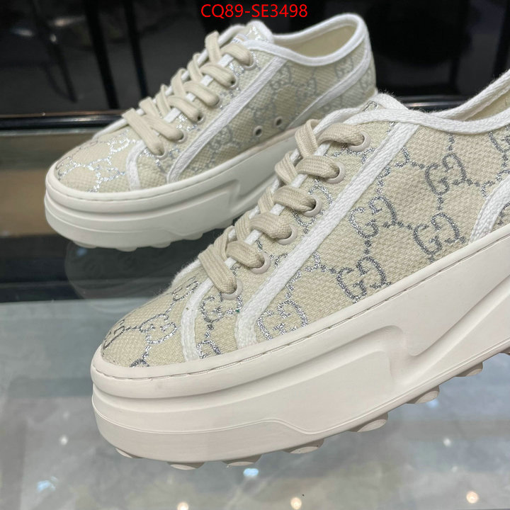 Women Shoes-Gucci,fake aaaaa , ID: SE3498,$: 89USD