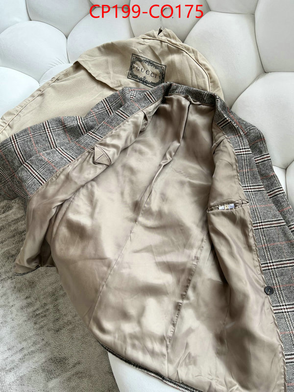 Clothing-Gucci,quality aaaaa replica , ID: CO175,$: 199USD