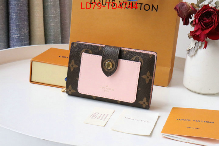 LV Bags(TOP)-Wallet,ID: TD4744,$: 79USD