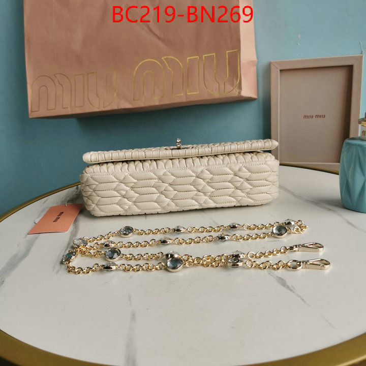 Miu Miu Bags(TOP)-Diagonal-,sellers online ,ID: BN269,$: 219USD