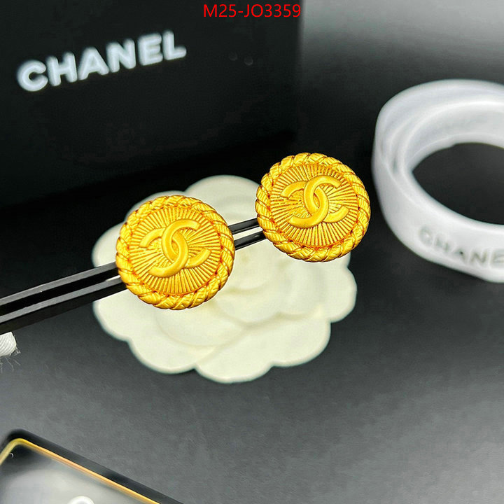 Jewelry-Chanel,replicas , ID: JO3359,$: 25USD