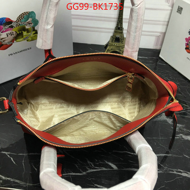 Prada Bags(4A)-Handbag-,ID: BK1735,$:99USD