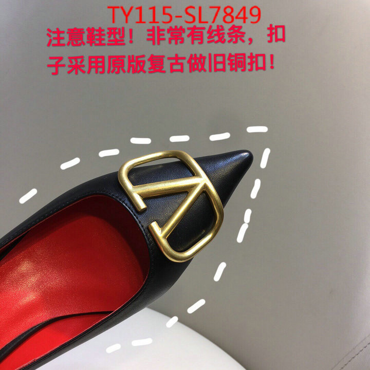 Women Shoes-Valentino,2023 aaaaa replica 1st copy , ID: SL7849,$: 115USD