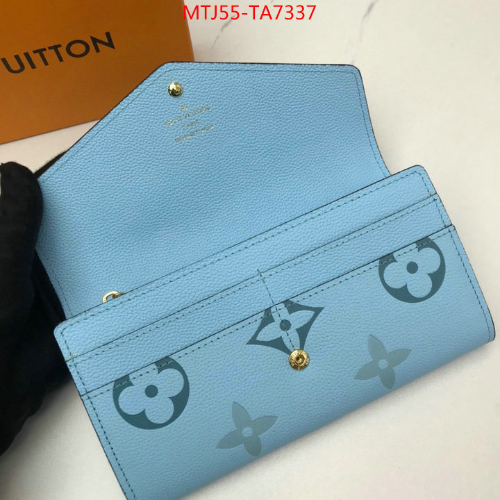 LV Bags(4A)-Wallet,ID: TA7337,$: 55USD