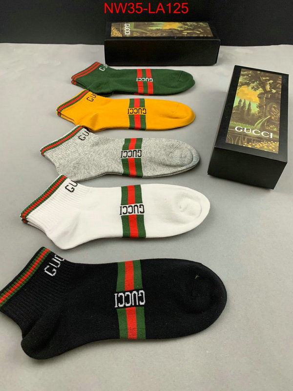 Sock-Gucci,high quality customize , ID:LA125,$: 35USD