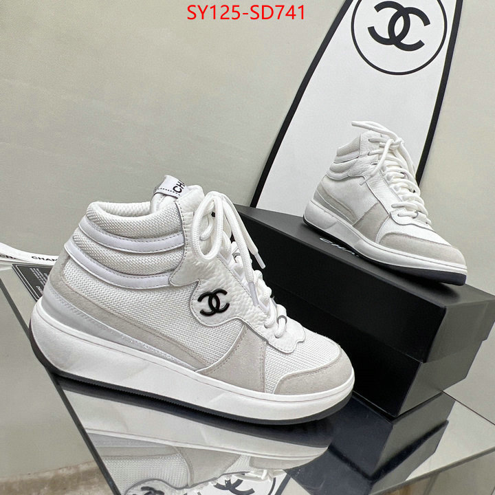 Women Shoes-Chanel,shop cheap high quality 1:1 replica , ID: SD741,$: 125USD