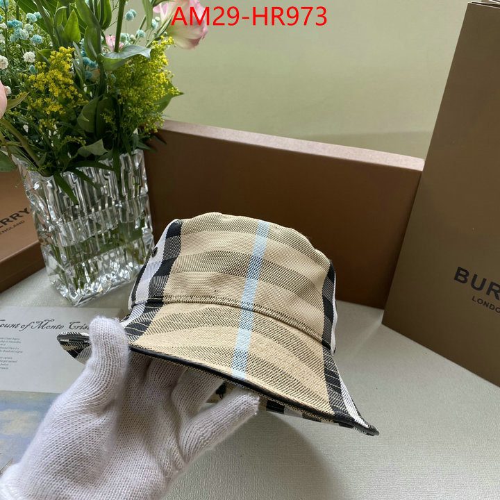 Cap (Hat)-Burberry,buy high-quality fake , ID: HR973,$: 29USD