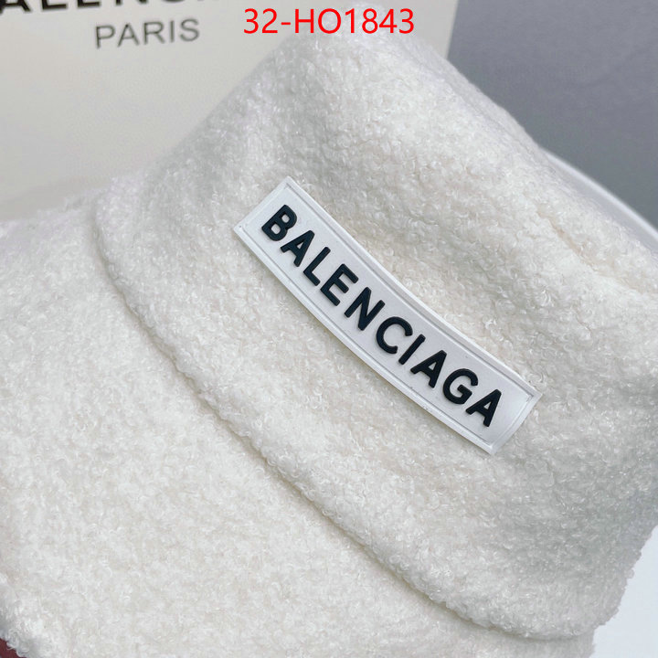 Cap (Hat)-Balenciaga,luxury shop , ID: HO1843,$: 32USD