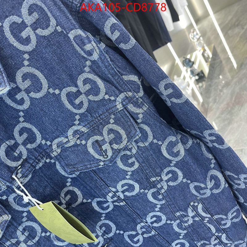 Clothing-Gucci,aaaaa class replica , ID: CD8778,$: 105USD