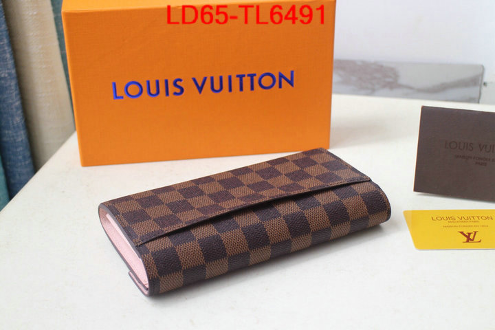 LV Bags(TOP)-Wallet,ID:TL6491,$: 65USD