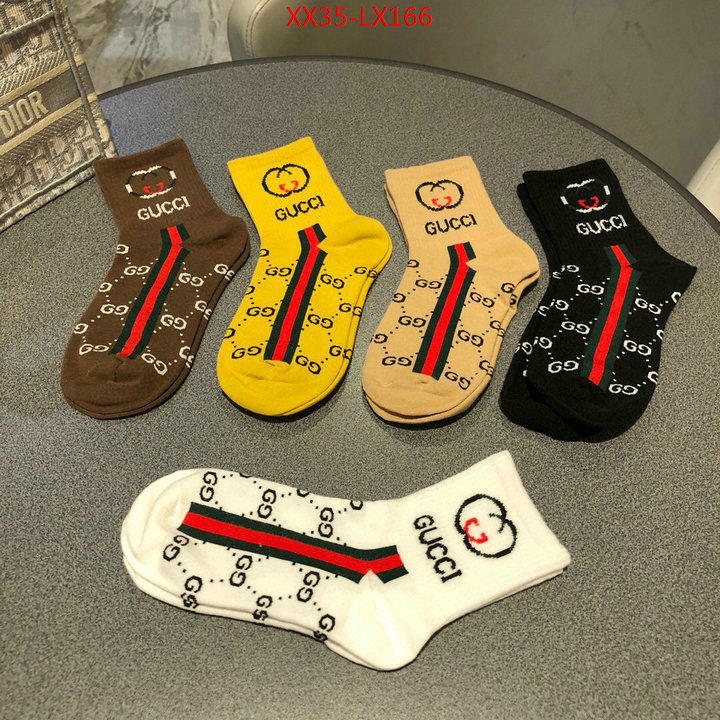 Sock-Gucci,where to buy replicas , ID: LX166,$: 35USD