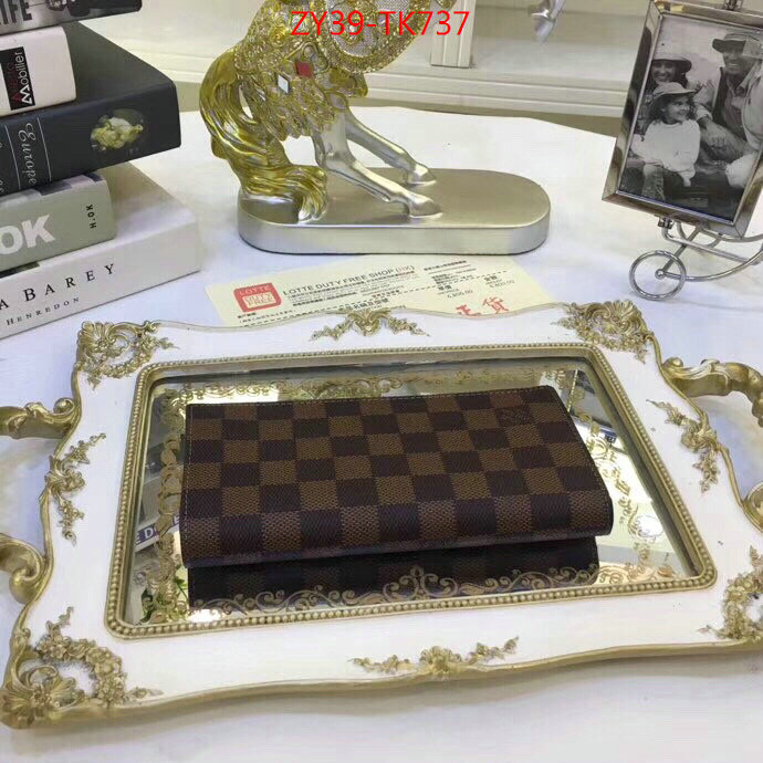 LV Bags(4A)-Wallet,ID: TK737,$:39USD