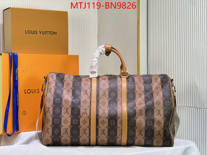 LV Bags(4A)-Keepall BandouliRe 45-50-,buy cheap replica ,ID: BN9826,$: 119USD