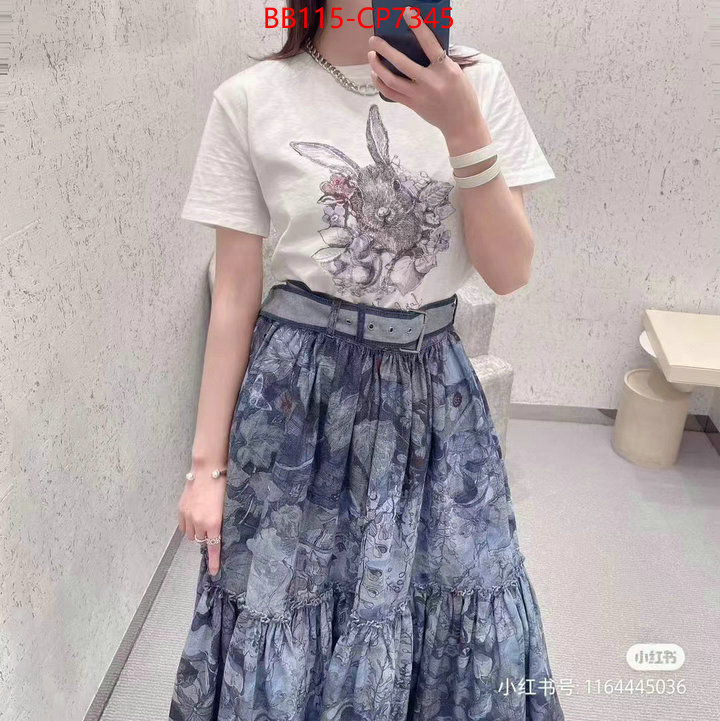 Clothing-Dior,replica 1:1 high quality , ID: CP7345,$: 115USD