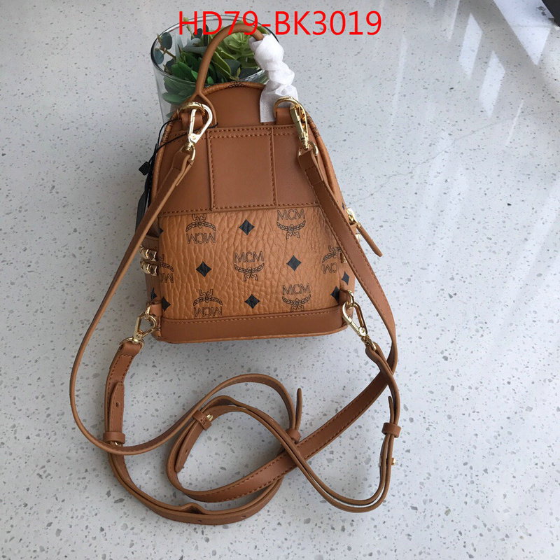 MCM Bags(TOP)-Backpack-,ID: BK3019,$: 105USD