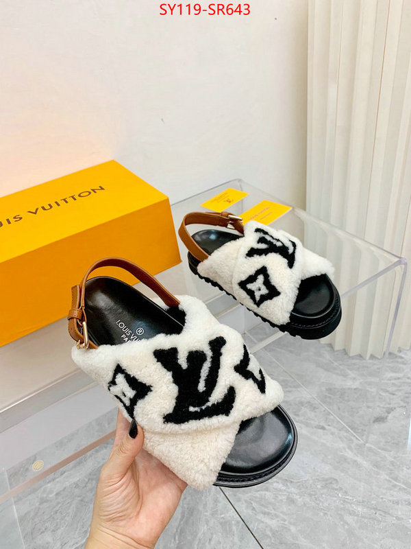 Women Shoes-LV,designer wholesale replica , ID: SR643,$: 119USD