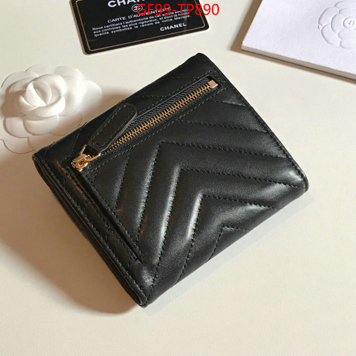 Chanel Bags(TOP)-Wallet-,ID: TP890,$: 99USD