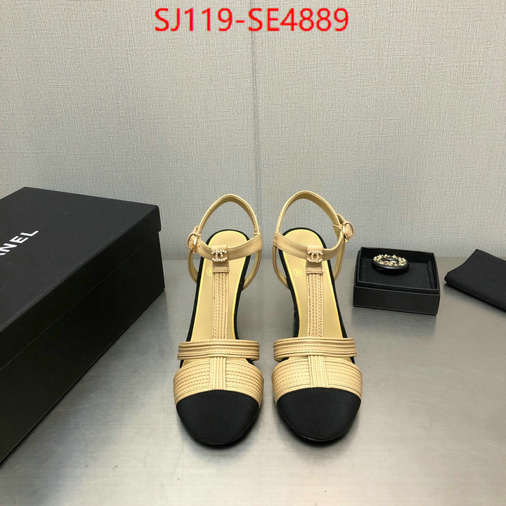 Women Shoes-Chanel,buy the best high quality replica , ID: SE4889,$: 119USD